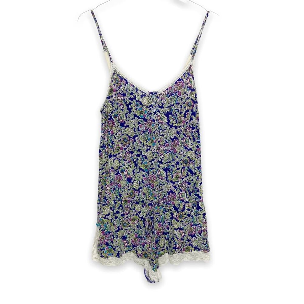 Victoria’s Secret | Floral And Lace Romper Onesie Size Medium